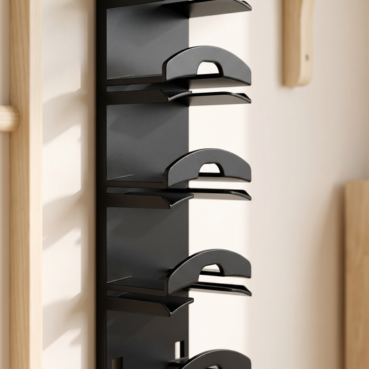 10-Grid Baseball Cap Rack detail image