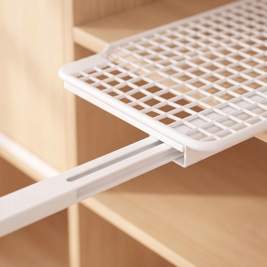 Retractable Closet Shelf Organizer detail image