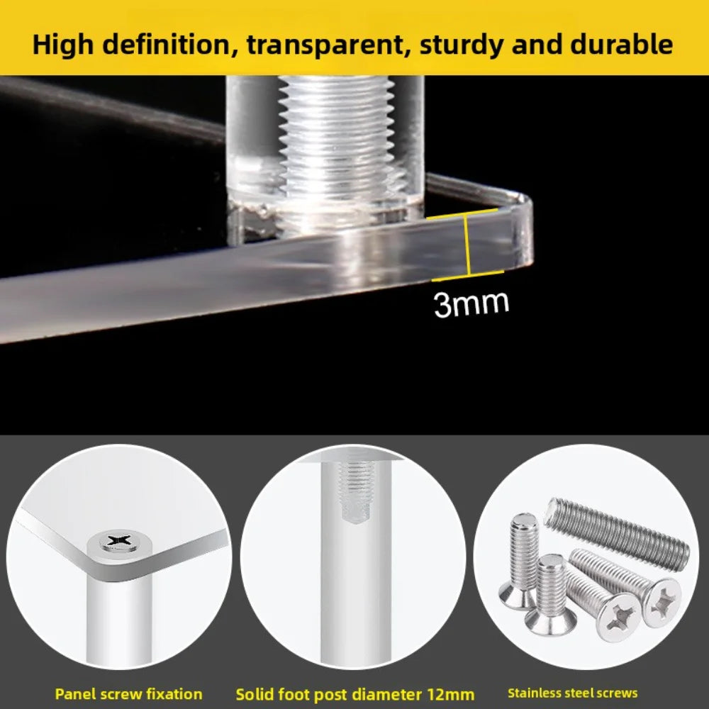 3-Tier Acrylic Display Riser