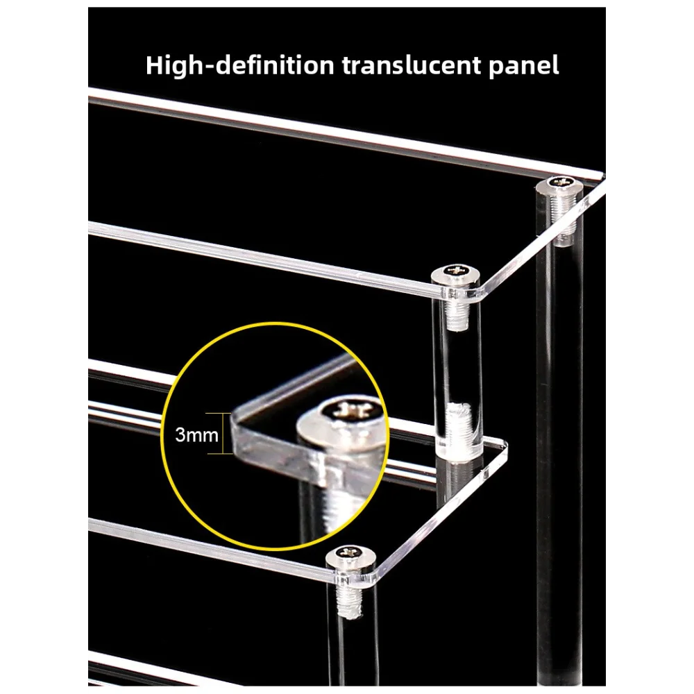 3-Tier Acrylic Display Riser