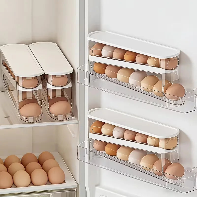 2-Tier Rolling Egg Dispenser
