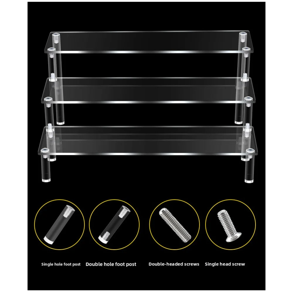 3-Tier Acrylic Display Riser