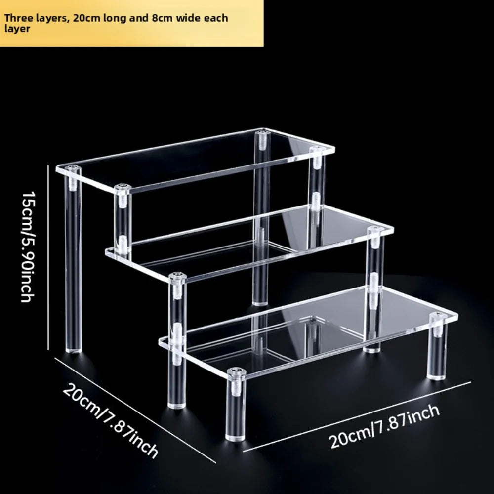 3-Tier Acrylic Display Riser