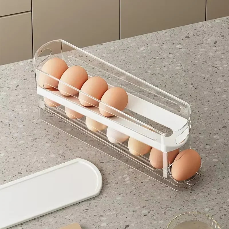 2-Tier Rolling Egg Dispenser