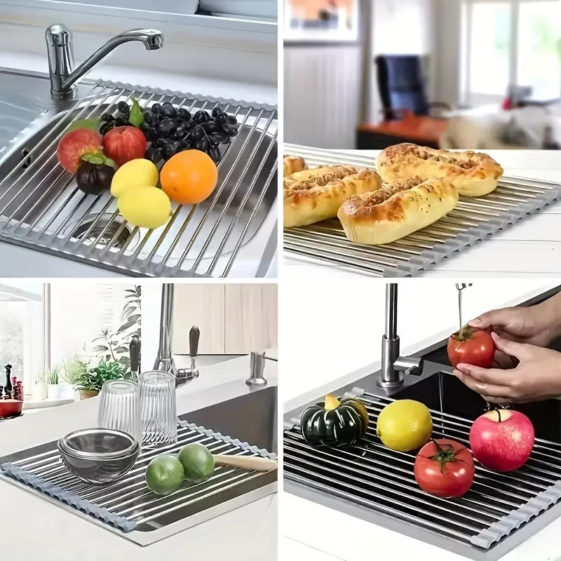 Folding Over-Sink Drying Rack