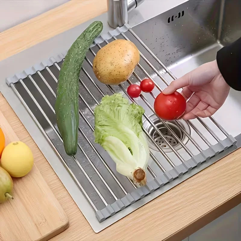 Folding Over-Sink Drying Rack