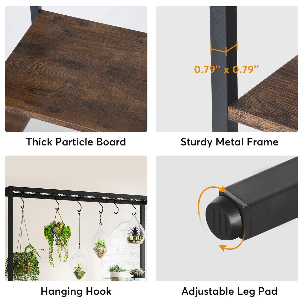 5-Tier Tall Plant Stand