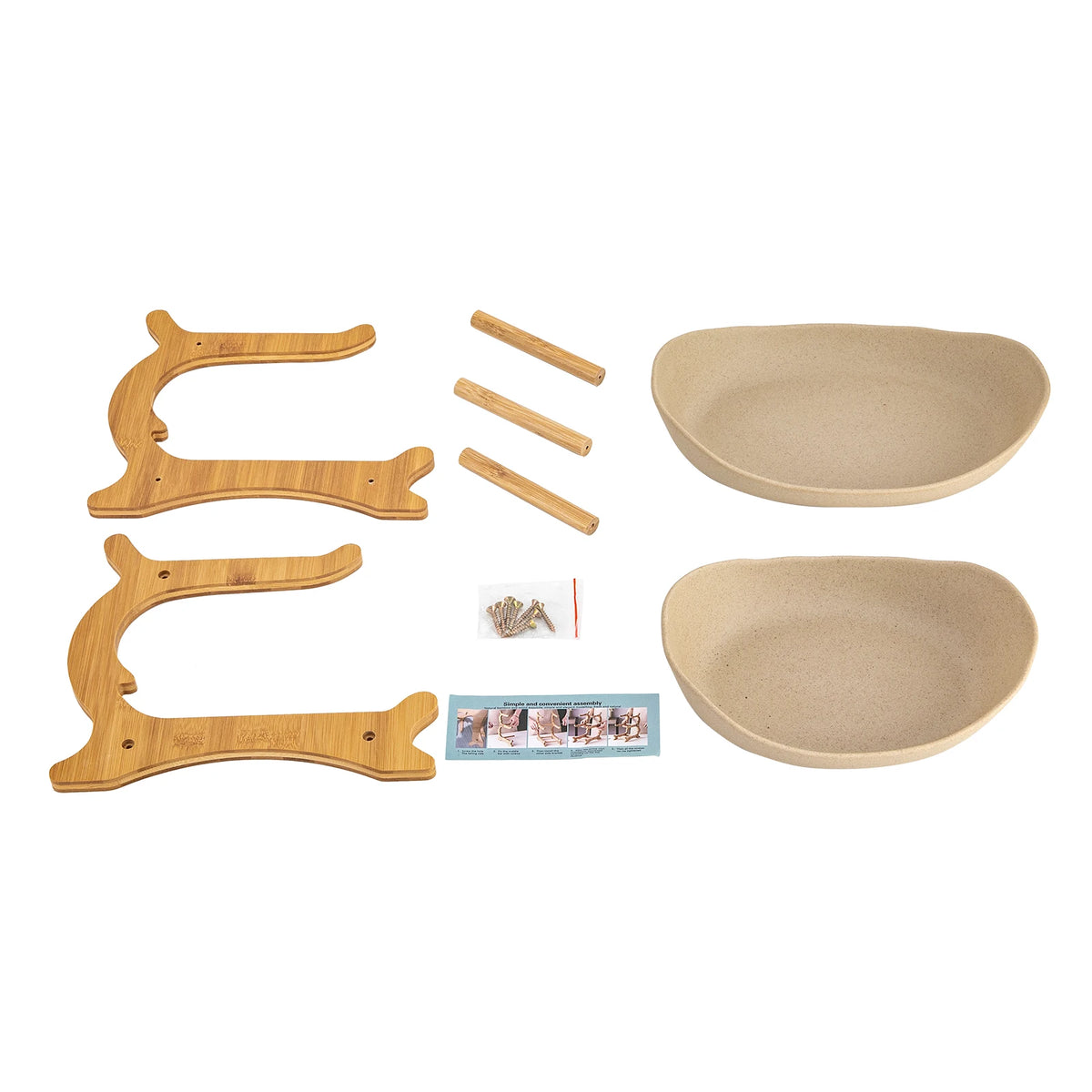 2-Tier Serving Bowl Stand