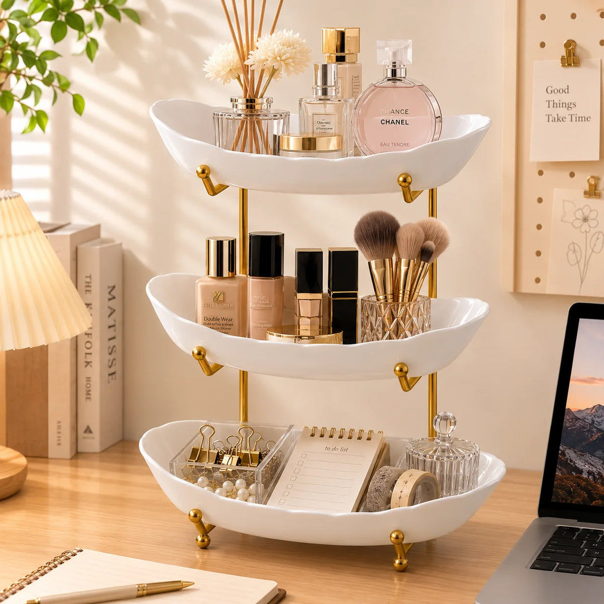 3-Tier Fruit Bowl Stand