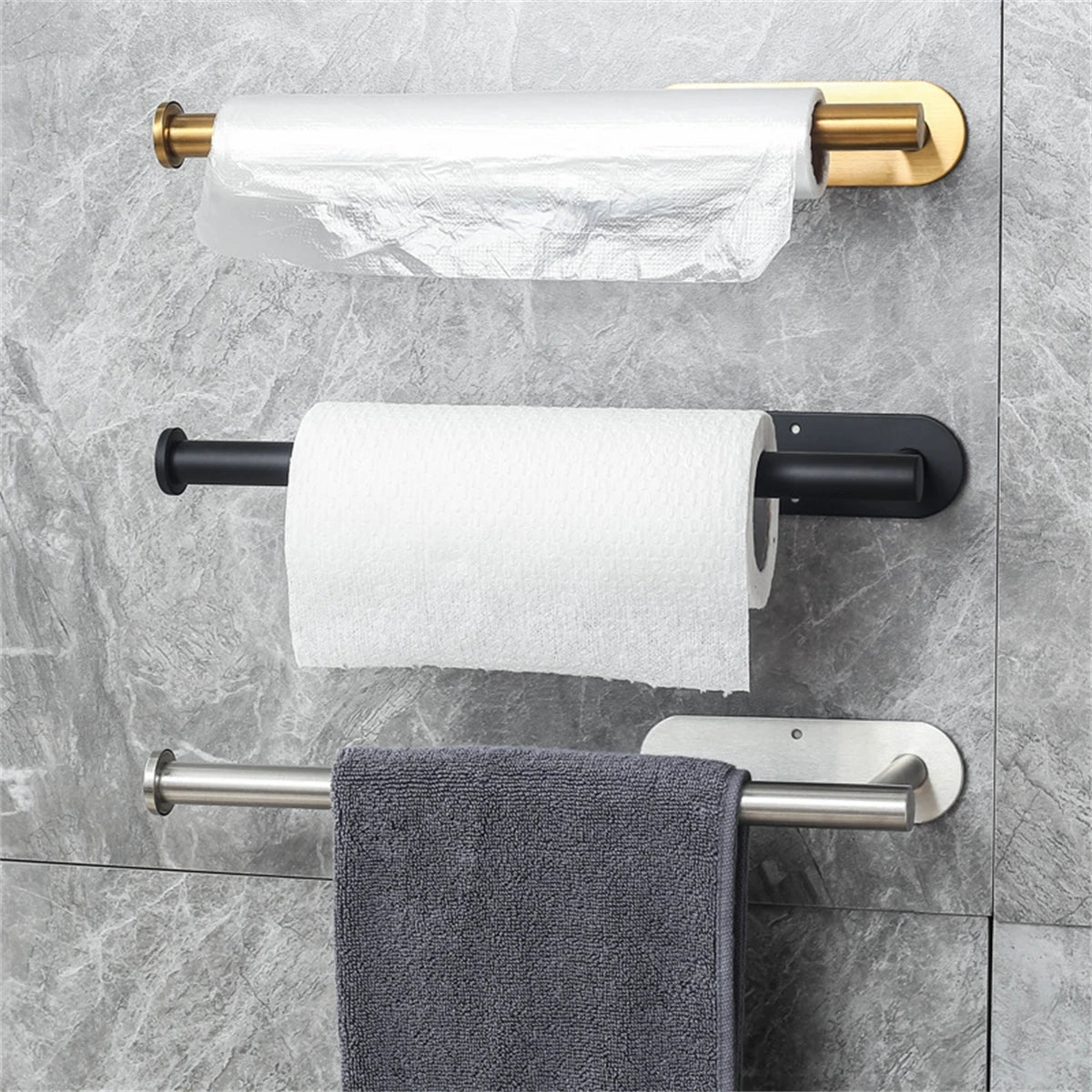 Adhesive Paper Towel Holder