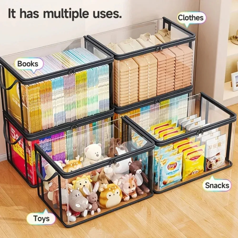 Clear-Window PVC Storage Bag