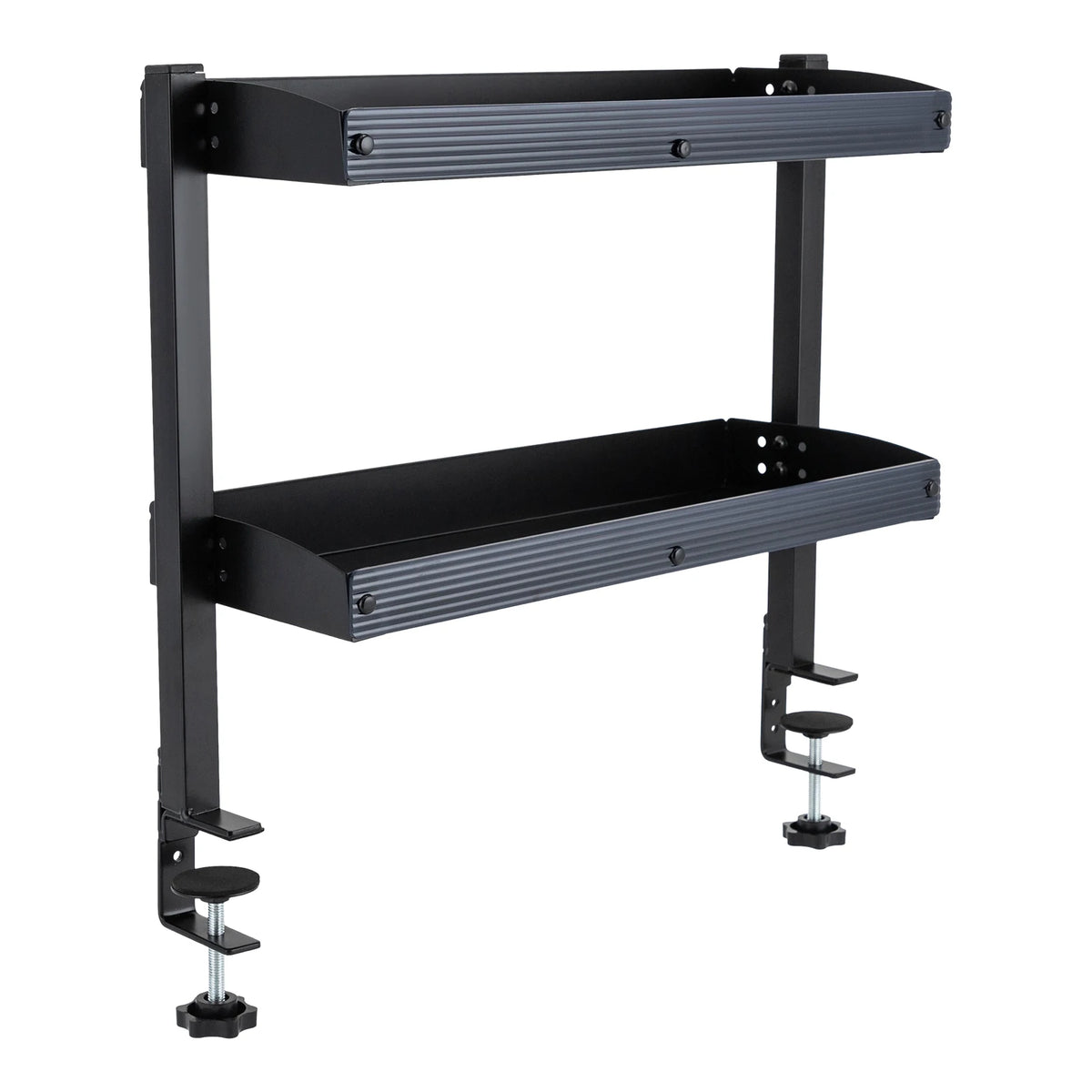 2-Tier Clamp-On Desk Shelf
