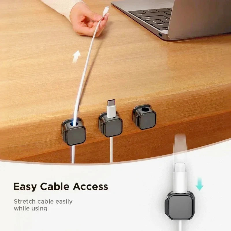 6pc Magnetic Cable Clips