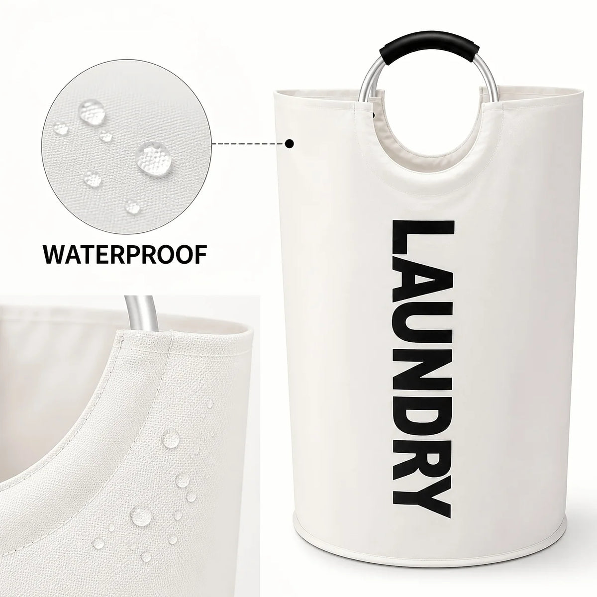 2pc Foldable Laundry Hampers
