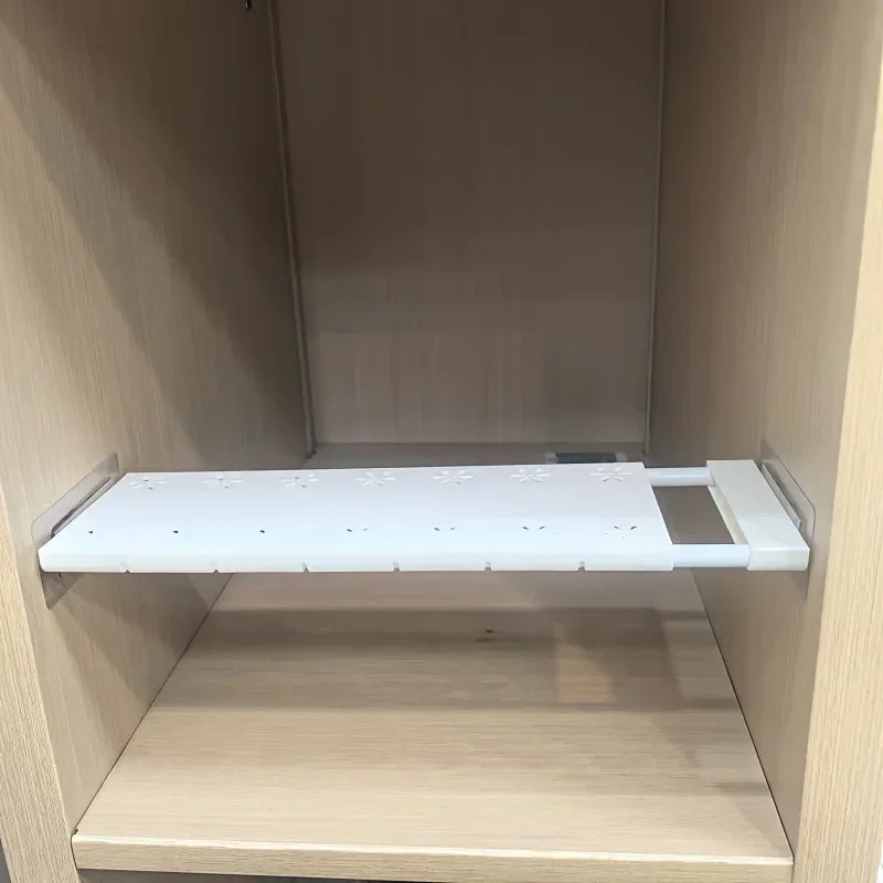 No-Drill Telescopic Shelf Divider