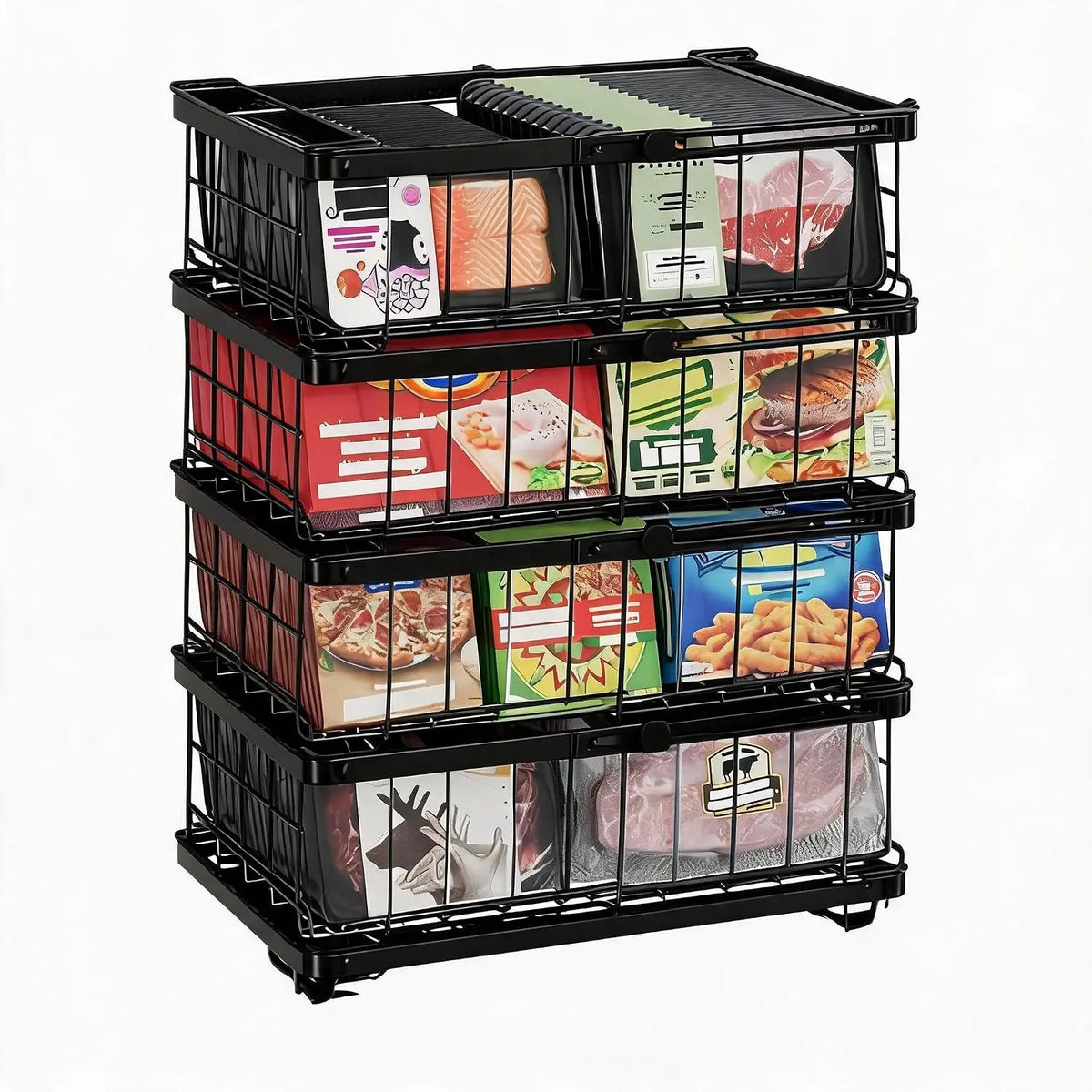 Expandable Freezer Wire Baskets