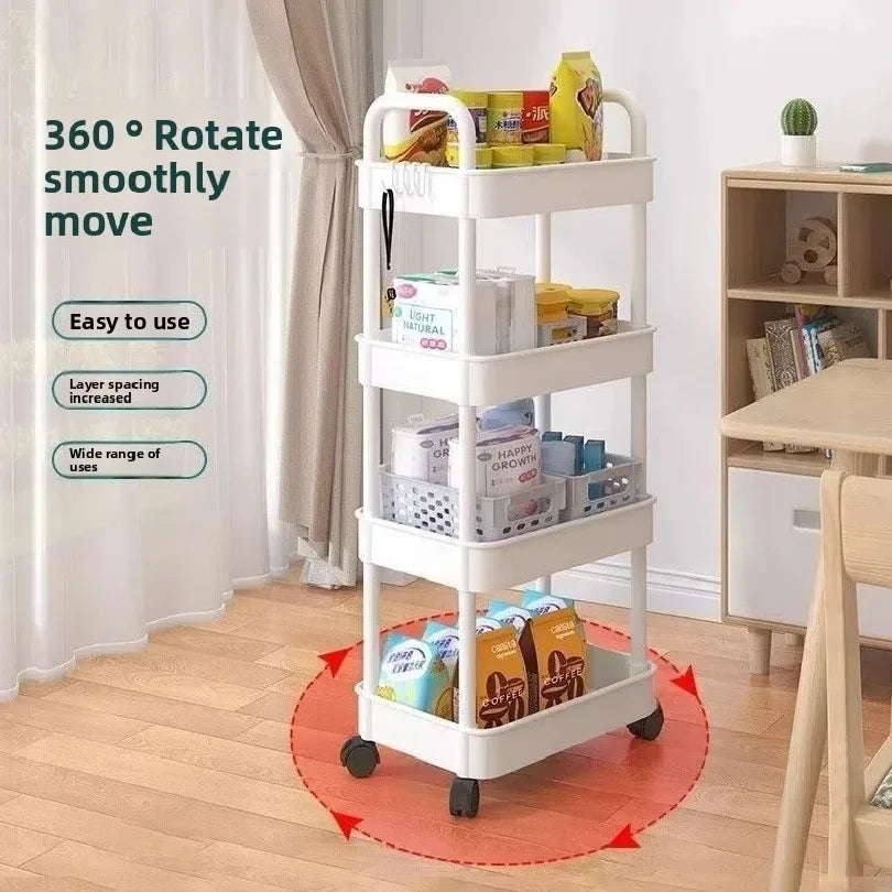 5-Tier Slim Storage Cart