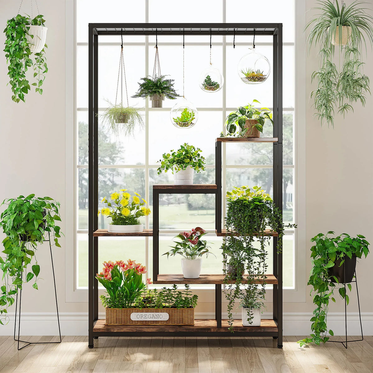 5-Tier Tall Plant Stand