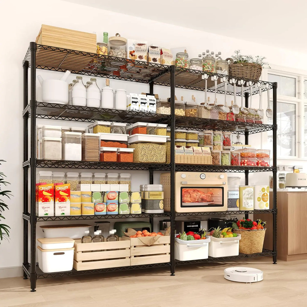 Adjustable Metal Storage Shelving