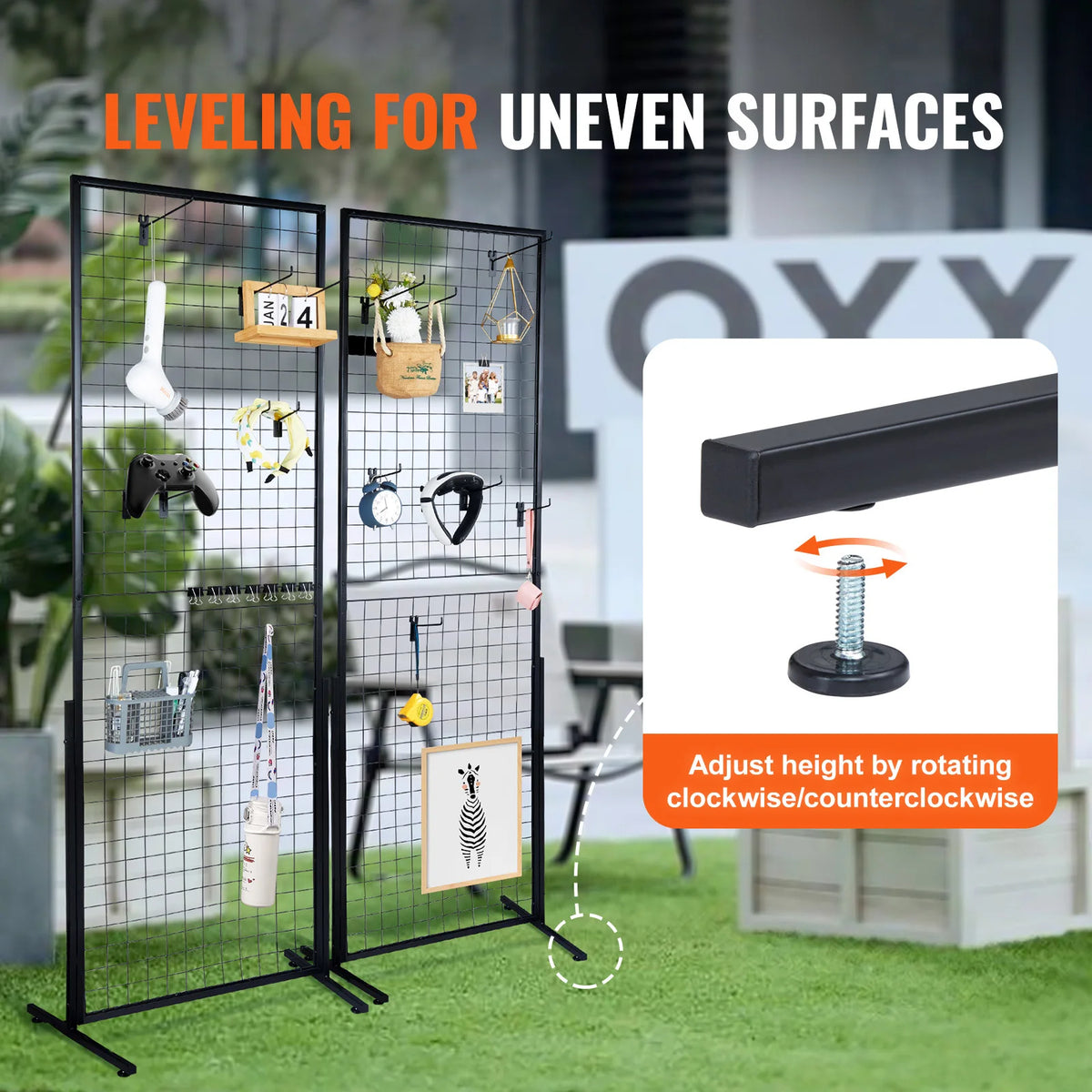 Folding Gridwall Display Tower