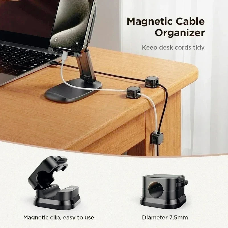 6pc Magnetic Cable Clips