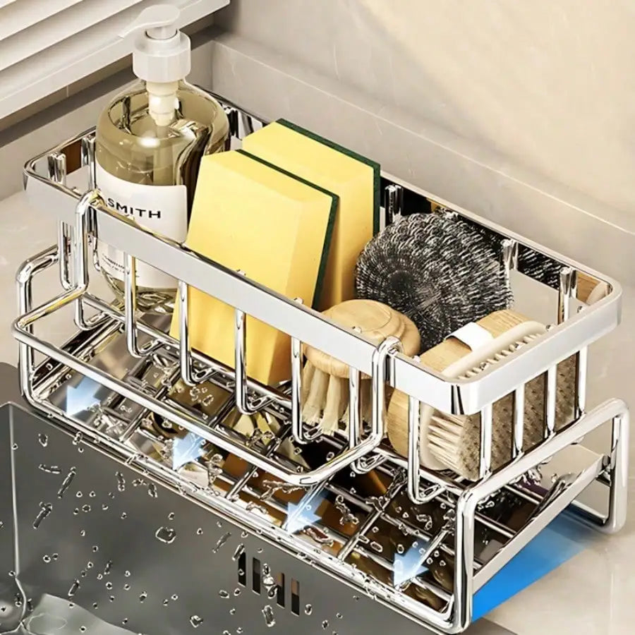 Adhesive Sink Caddy Organizer
