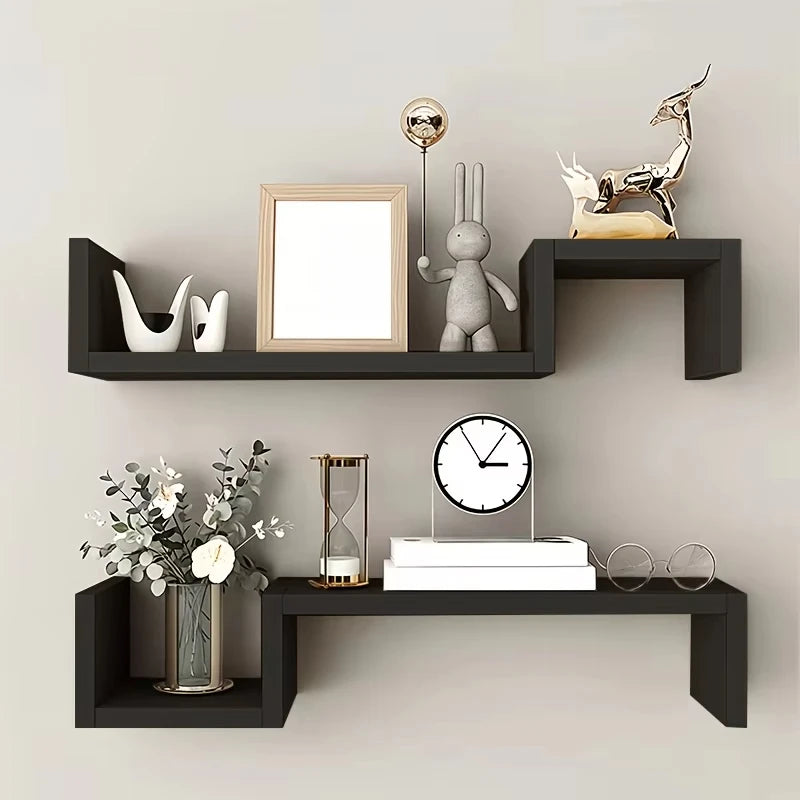 2pc Floating Wall Shelves