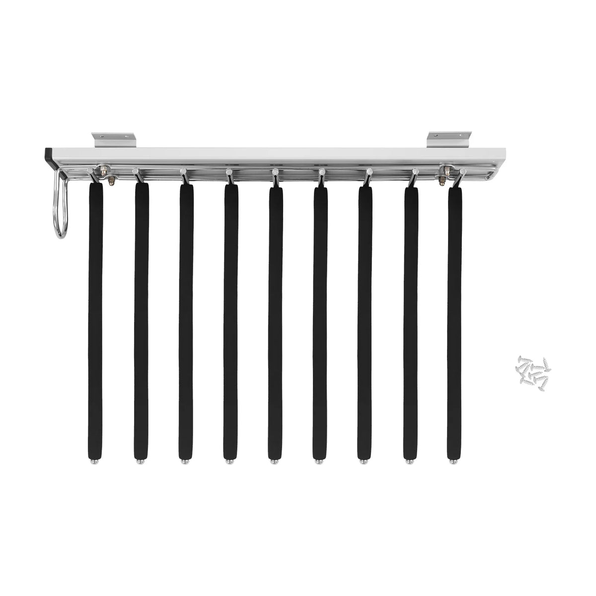 9-Rod Pull-Out Trouser Rack