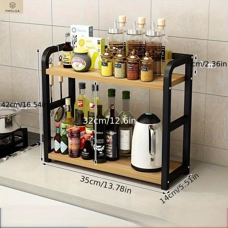 2-Tier Countertop Coffee Shelf