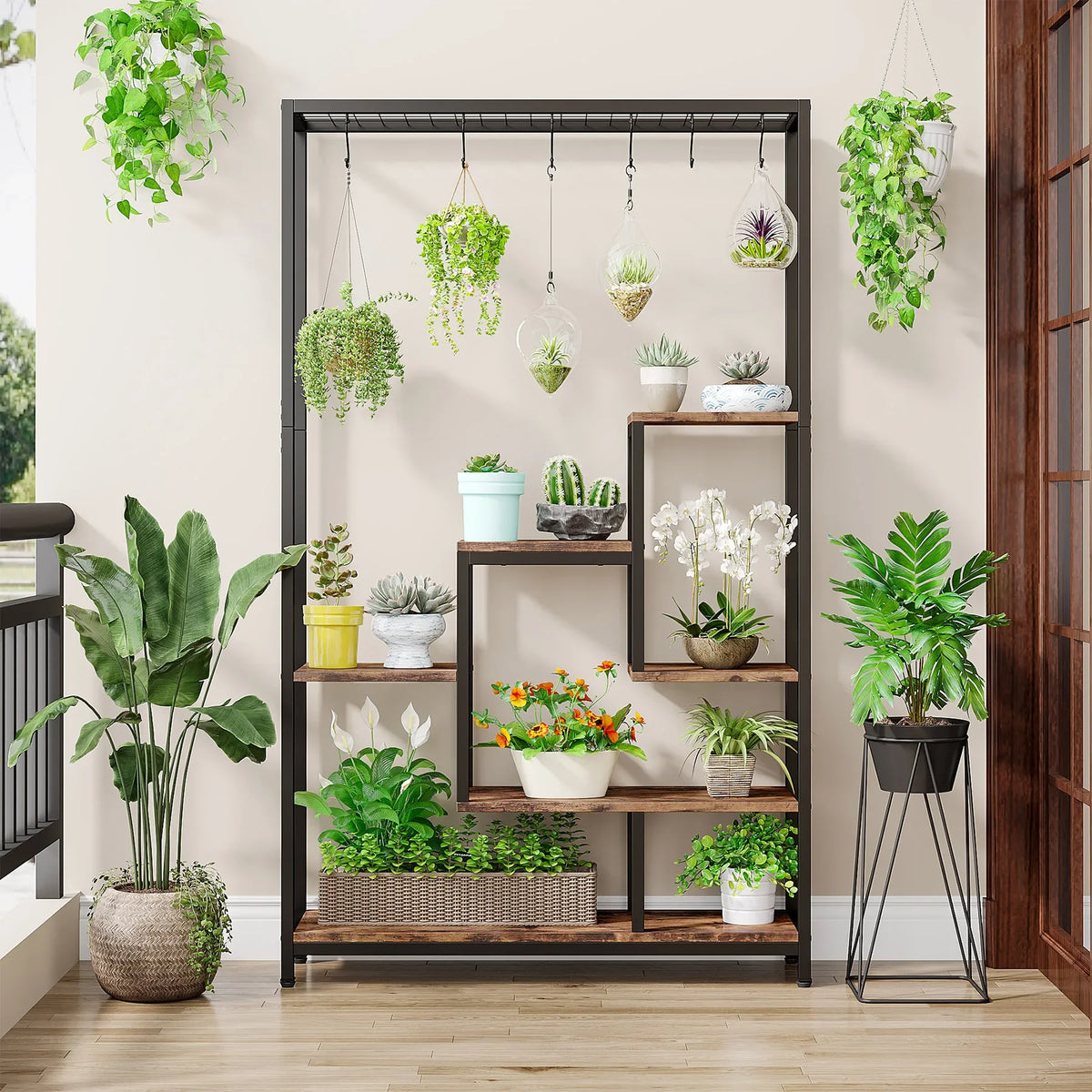 5-Tier Tall Plant Stand