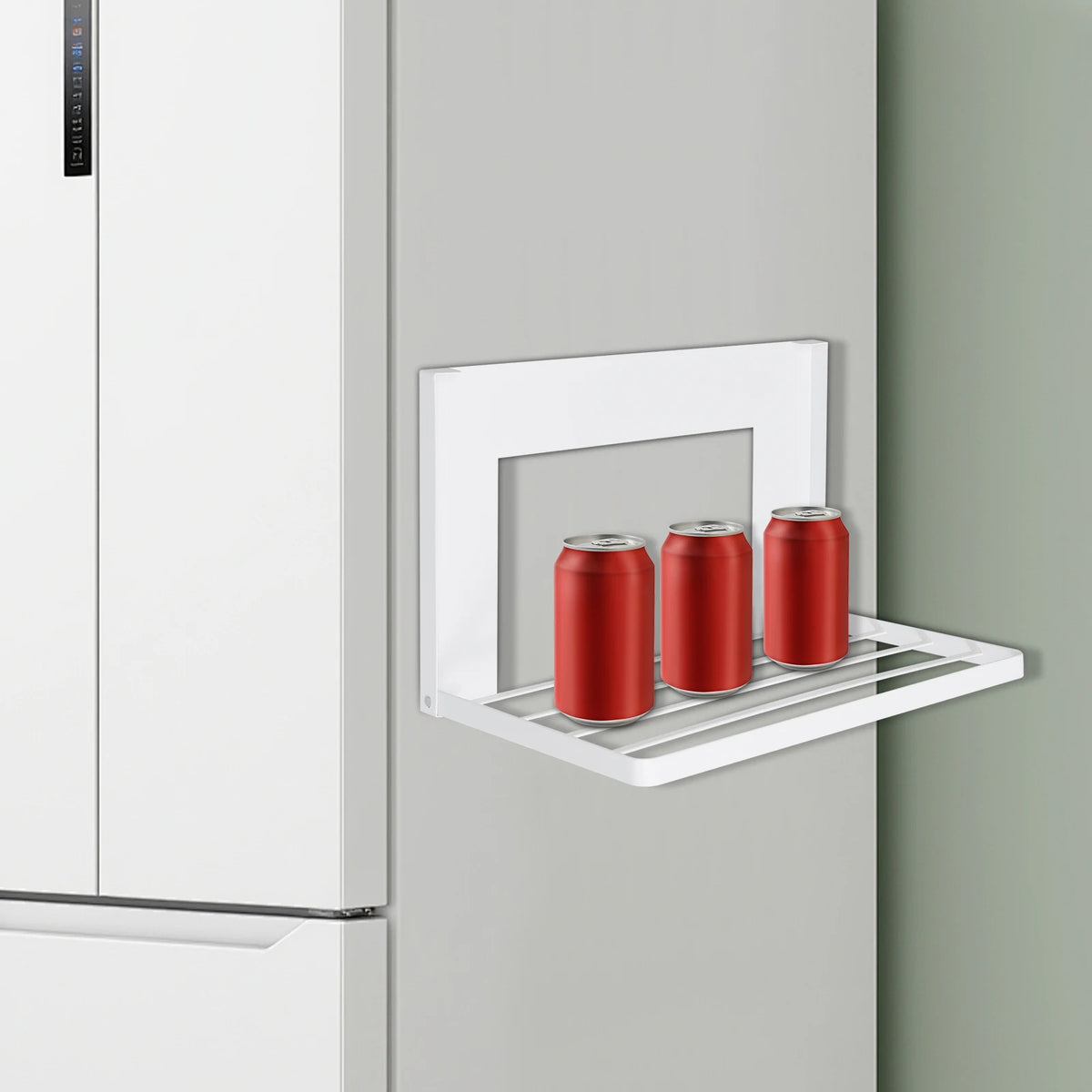 Magnetic Folding Laundry Shelf