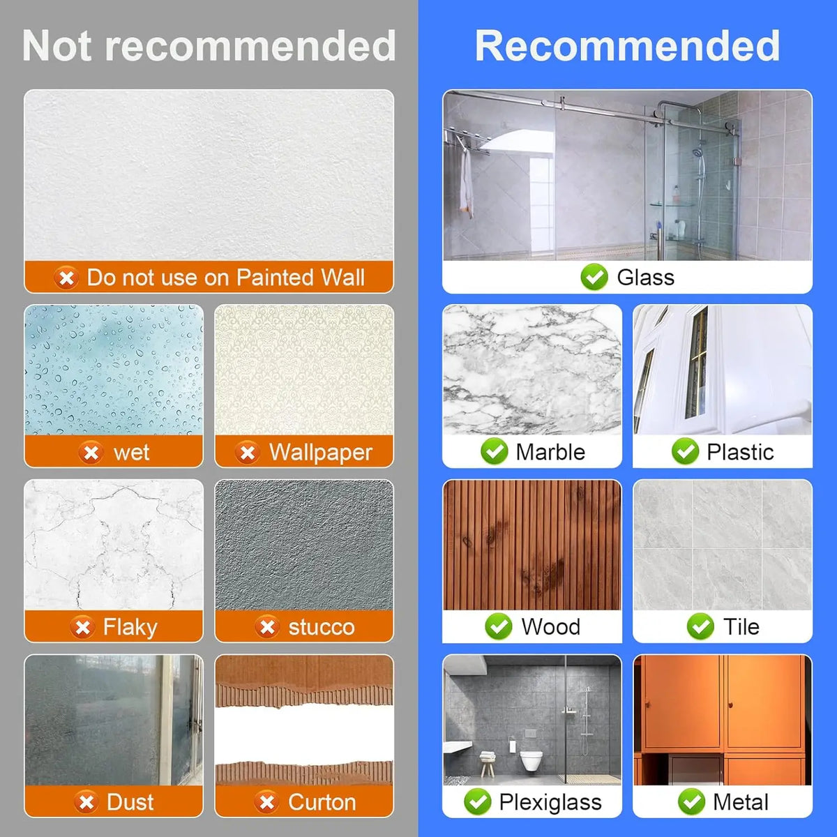 Adhesive Mop & Broom Wall Hooks
