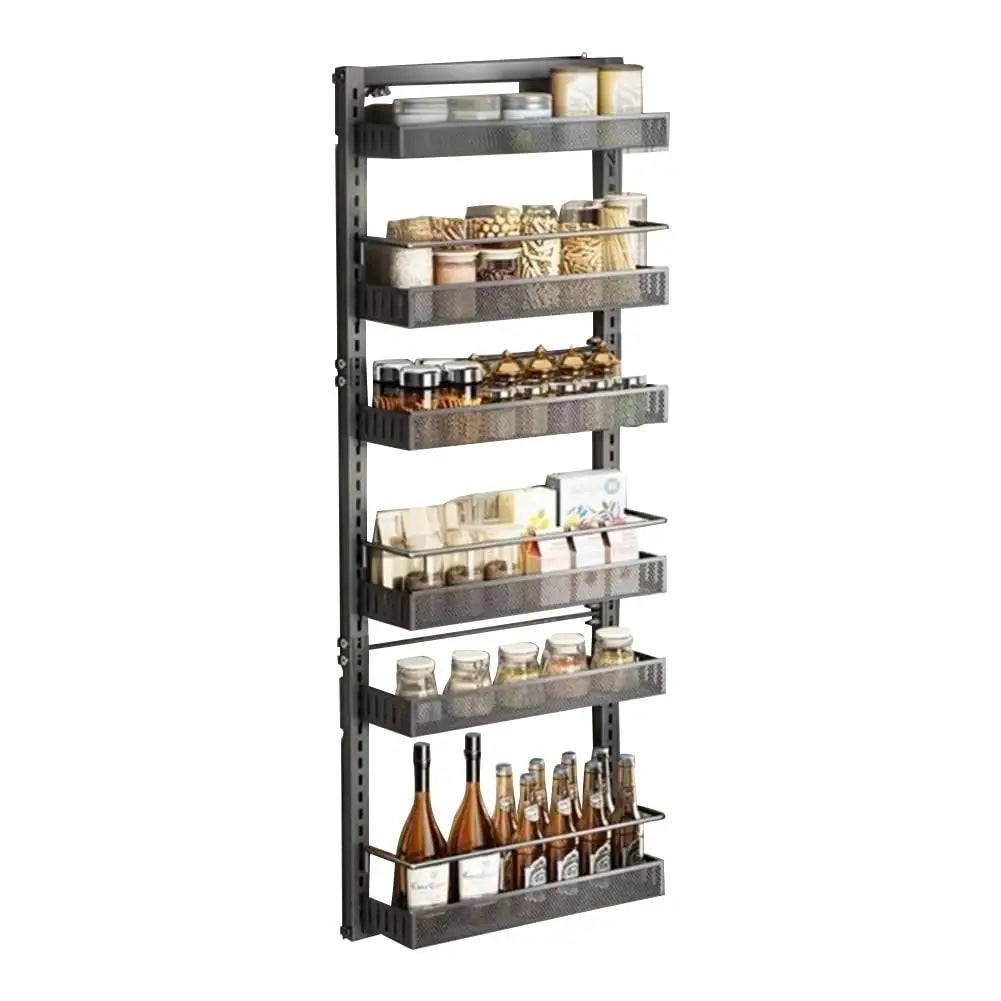 6-Tier Over-Door Pantry Rack