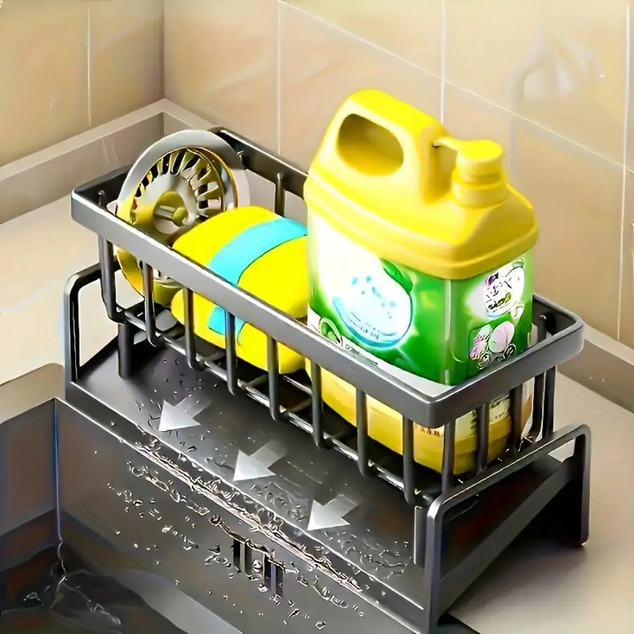 Stainless Sponge & Soap Shelf