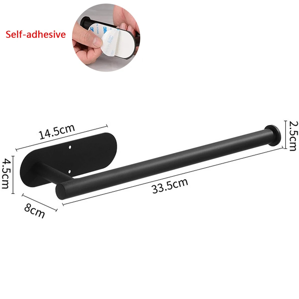 Adhesive Paper Towel Holder