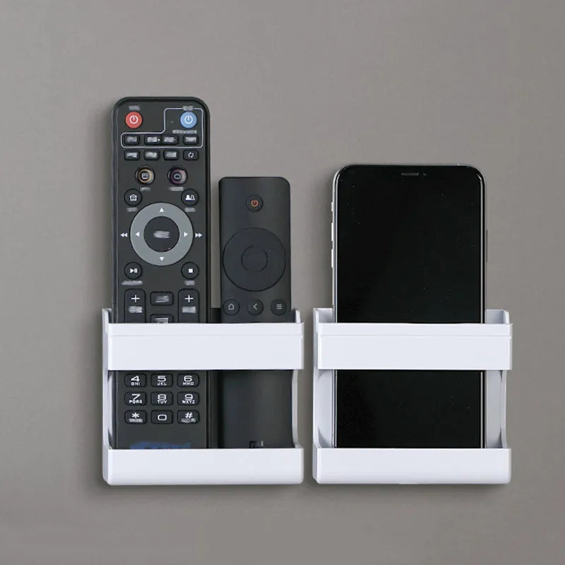 Adhesive Wall Remote & Phone Caddy