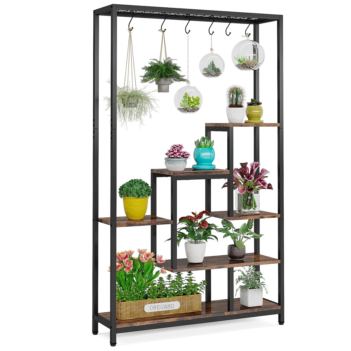 5-Tier Tall Plant Stand