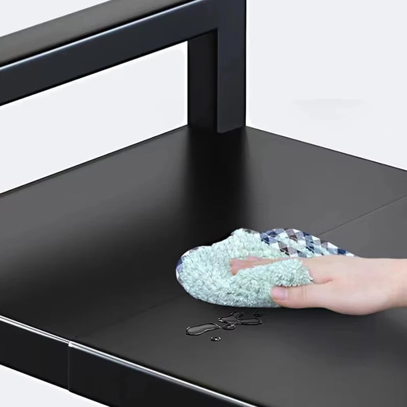 Adjustable 2-Tier Microwave Rack