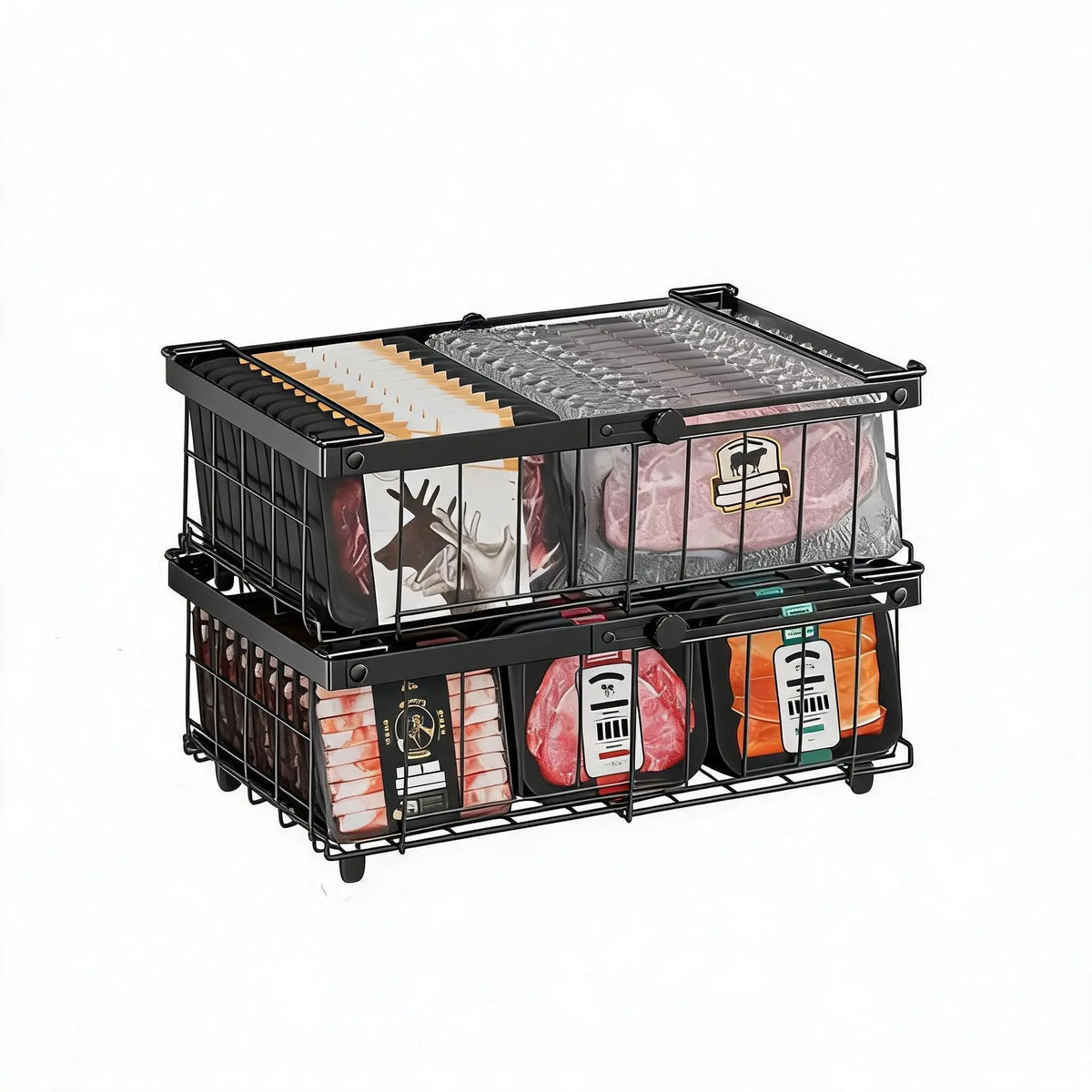 Expandable Freezer Wire Baskets