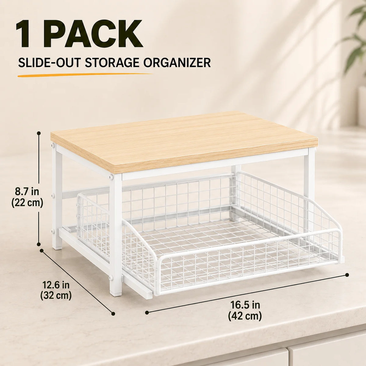 Microwave Stand with Drawer