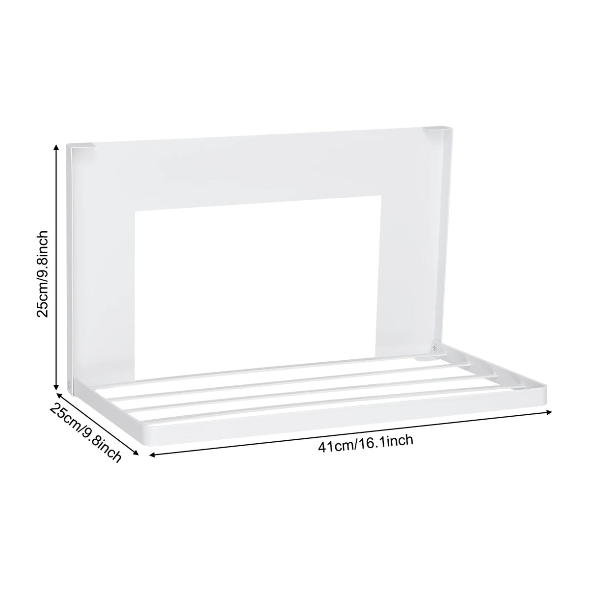 Magnetic Folding Laundry Shelf