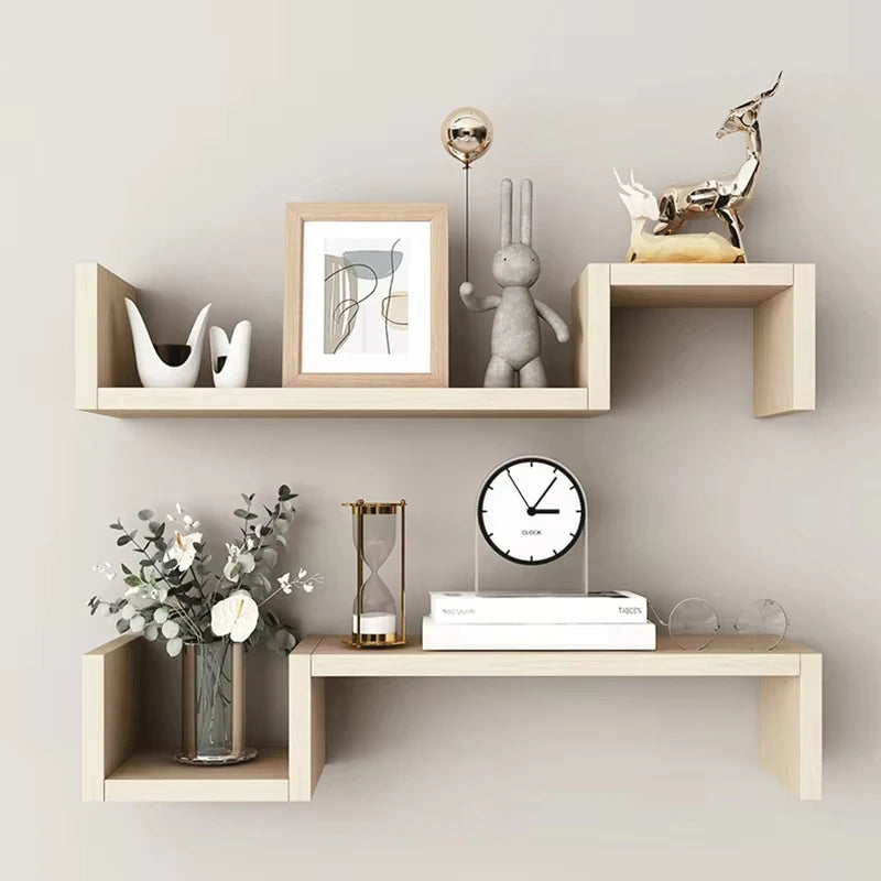 2pc Floating Wall Shelves