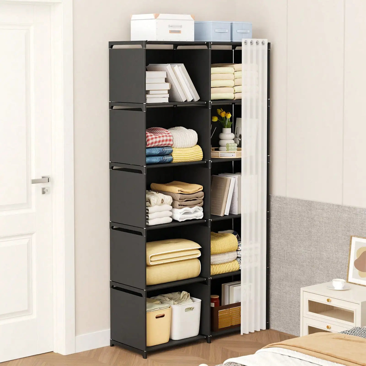 10-Cube Portable Wardrobe Unit