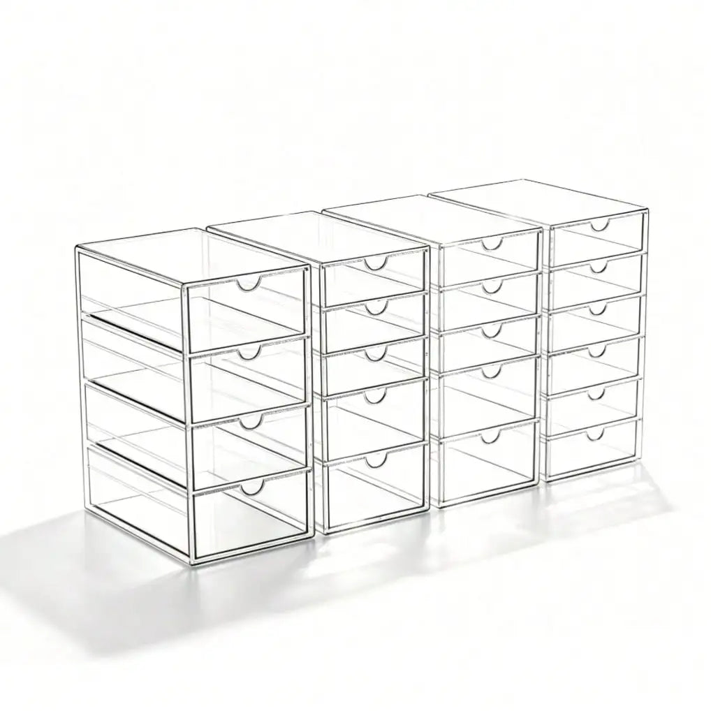 16-Drawer Acrylic Organizer Set