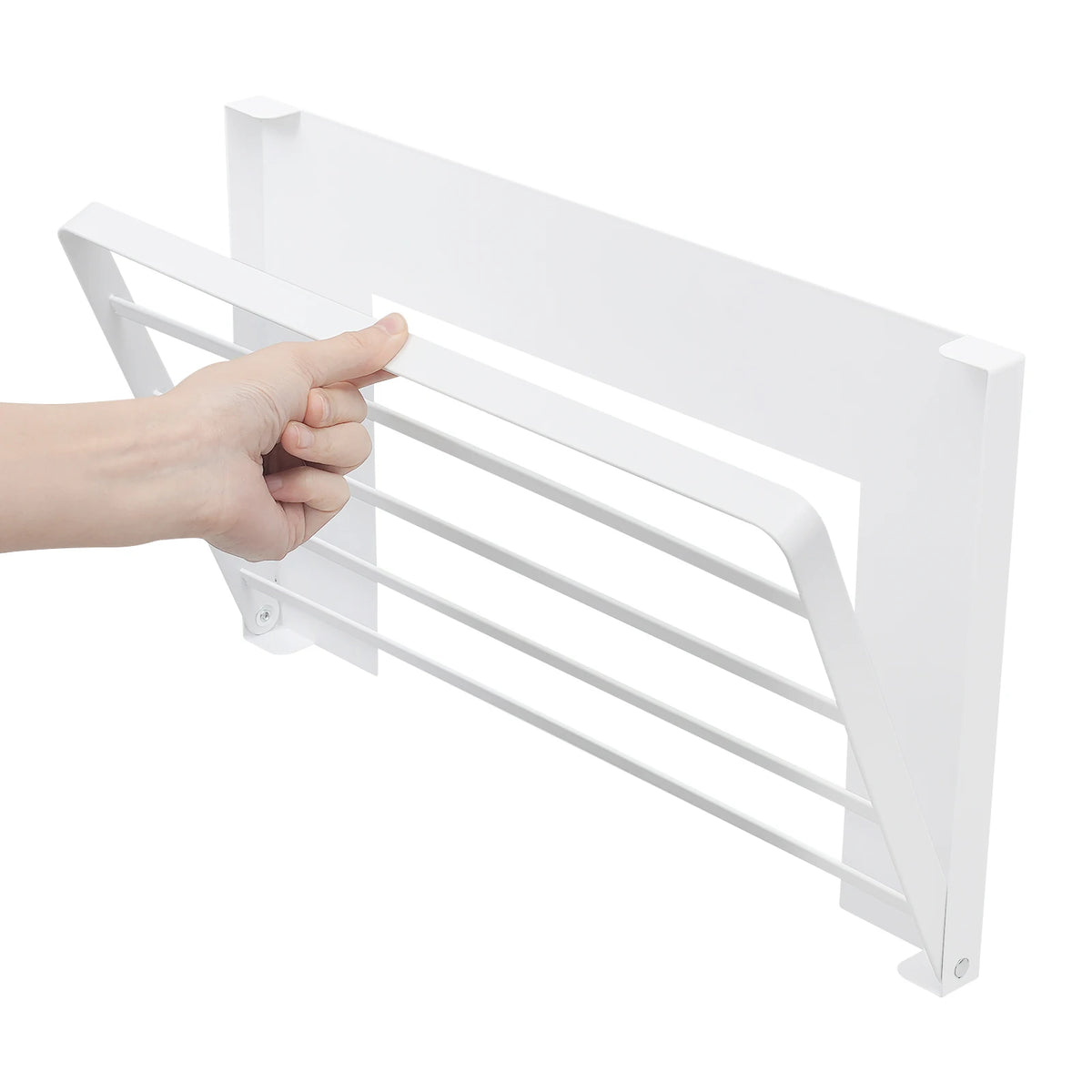 Magnetic Folding Laundry Shelf