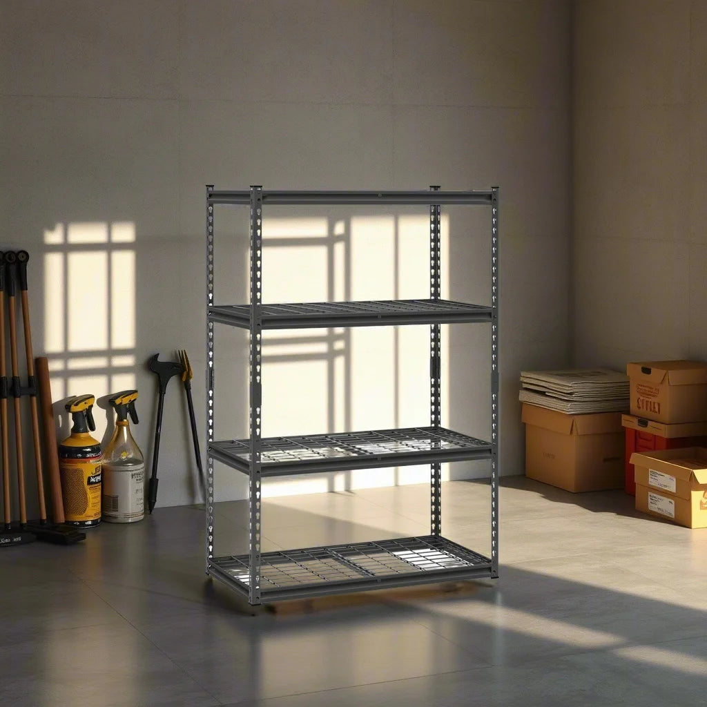 4-Tier Heavy-Duty Garage Shelving