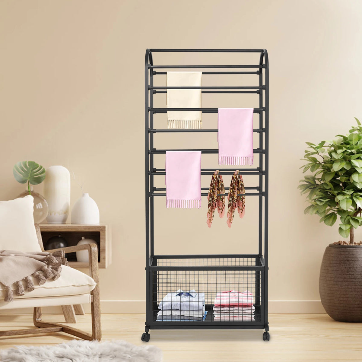 15-Rod Ribbon & Wrap Rack