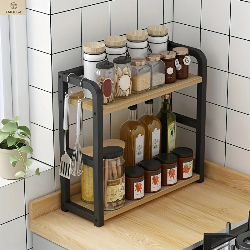 2-Tier Countertop Coffee Shelf