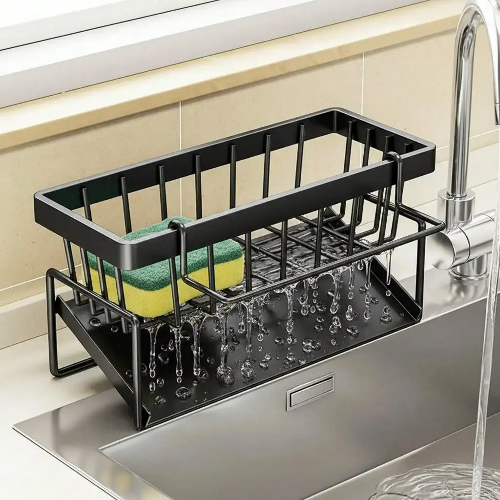 Sloped Sink Sponge & Soap Rack