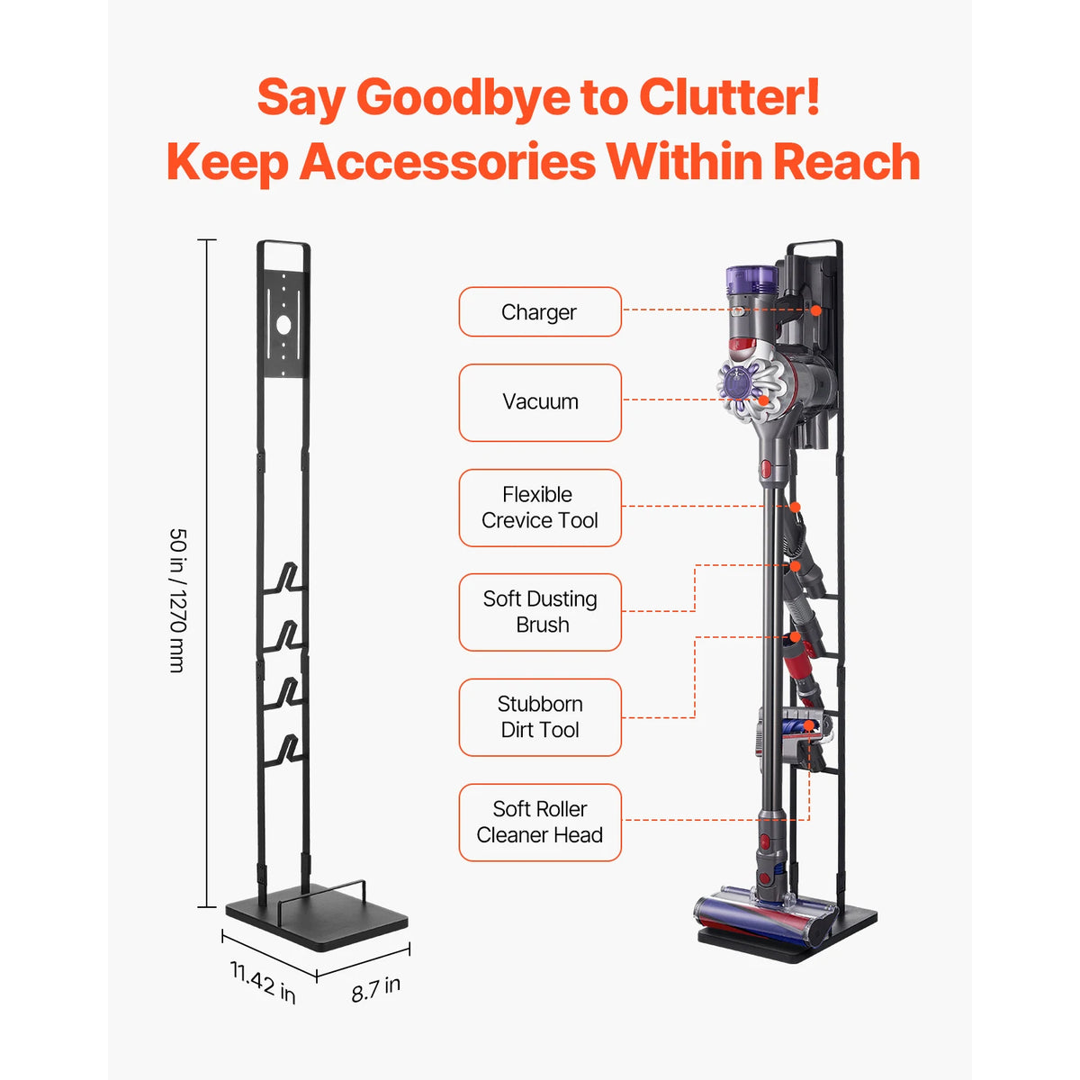 Cordless Vacuum Stand for Dyson
